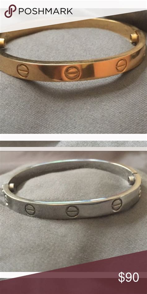 love bangle cartier replica uk|cartier screw bracelet price.